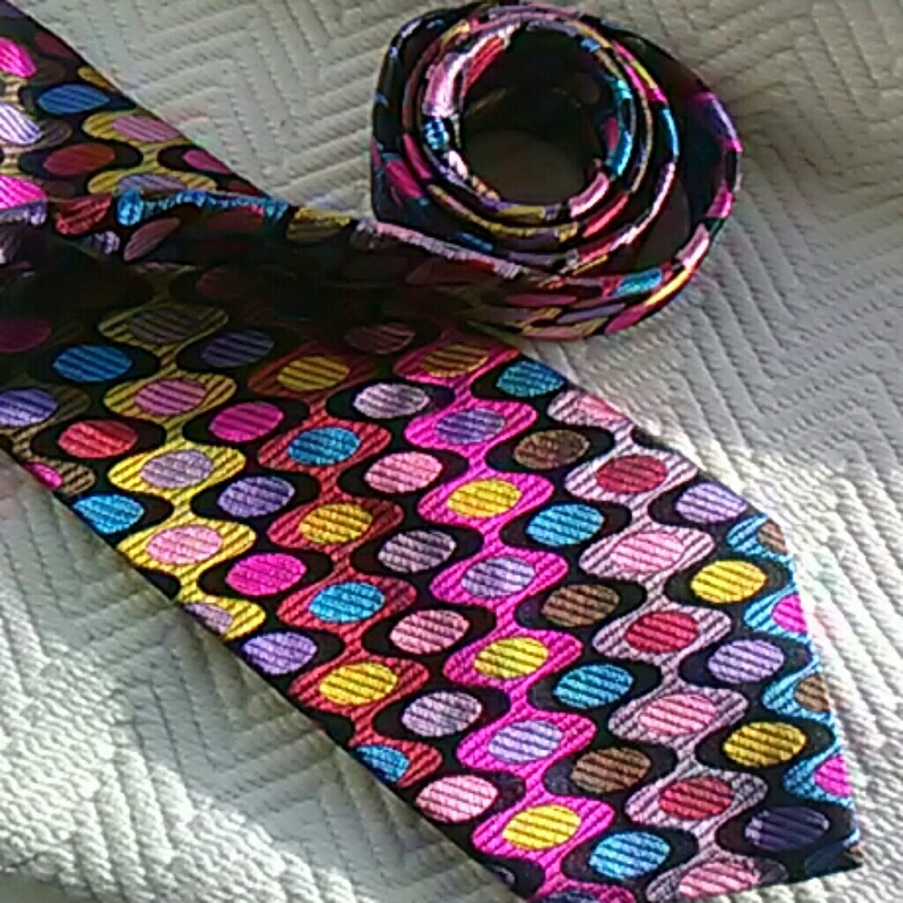 Rare Duchamp London Luxury Silk Tie - Picture 1 of 7